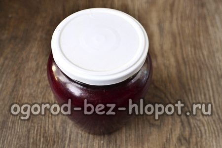 trasferire la purea nei barattoli
