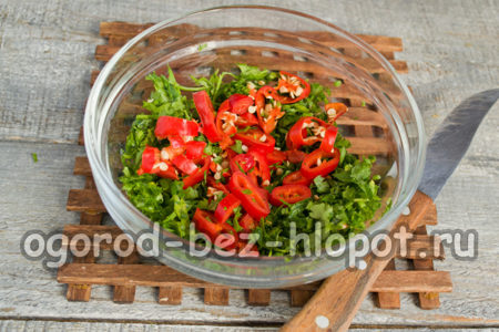 Chili hinzufügen