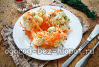 Blumenkohl nach koreanischer Art