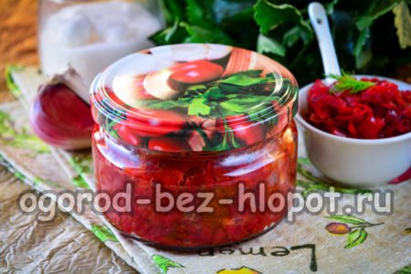 caviar de betterave frit