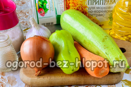 Zutaten für einen Snack
