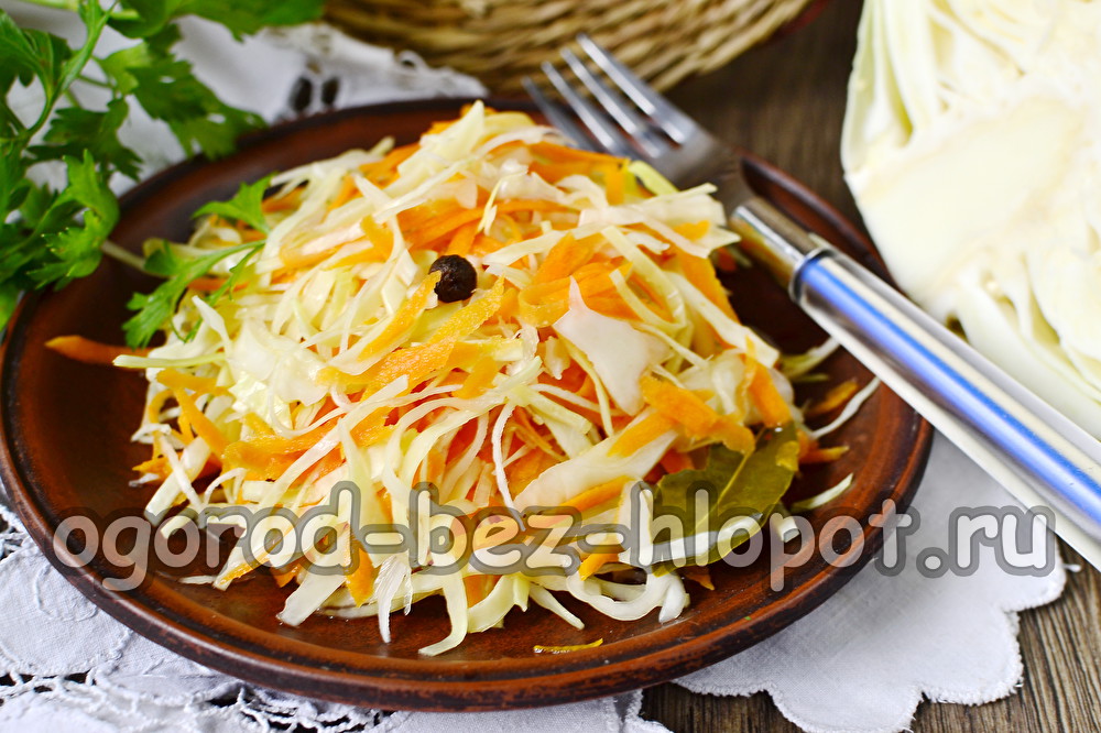 Schnellkochendes Sauerkraut mit Gewürzen