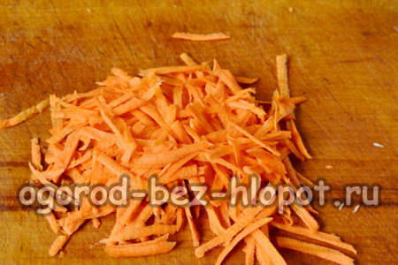 râper les carottes