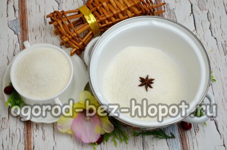 захар и звездовиден анасон
