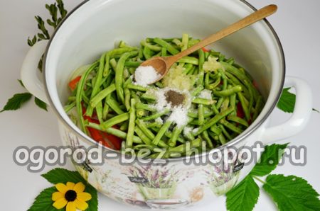 Salz, Zucker, schwarzer Pfeffer