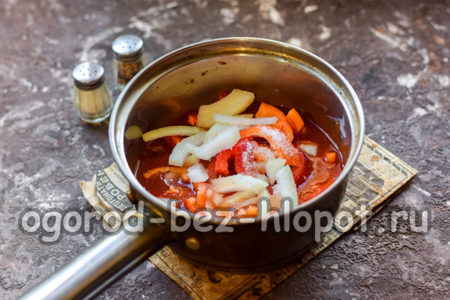 Salz und Zucker hinzufügen