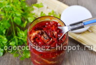 Lodde mit Gemüse
