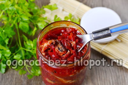 Lodde mit Gemüse