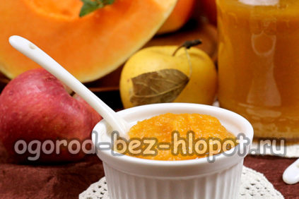 purea di zucca e mela