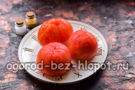 Tomaten schälen
