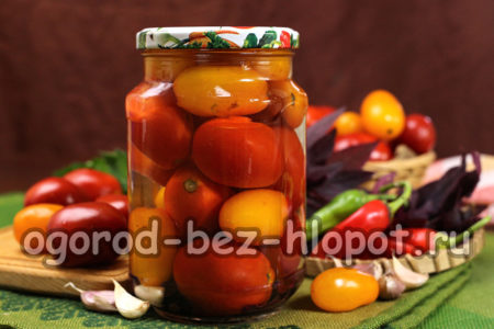 приготвени домати