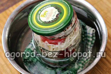 Gläser sterilisieren