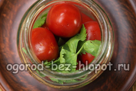 ντομάτες σε βάζο