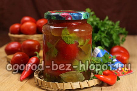 παρασκευασμένες ντομάτες