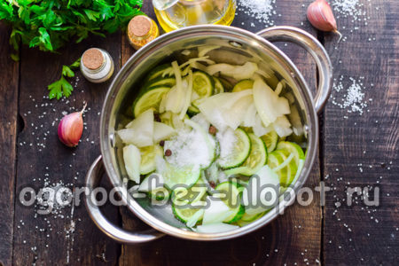 Zucker, Salz und Gewürze hinzufügen