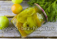 green tomato salad