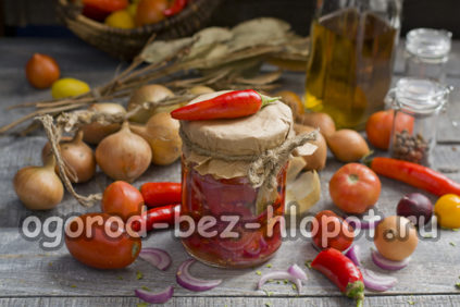 Salade Lakomka pour l'hiver