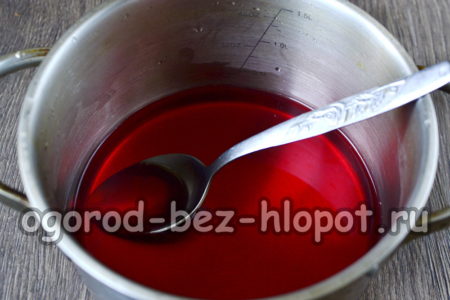 Kochsirup für Pflaumen