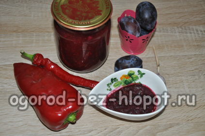sauce aux prunes