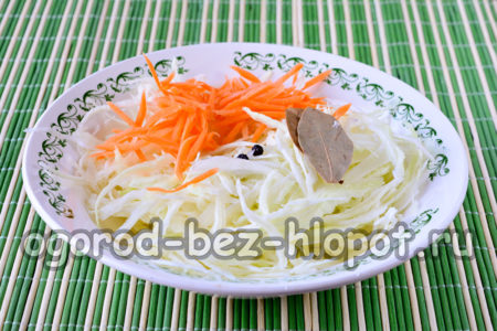 Karotten und Gewürze hinzufügen