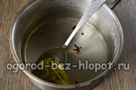 préparer la marinade