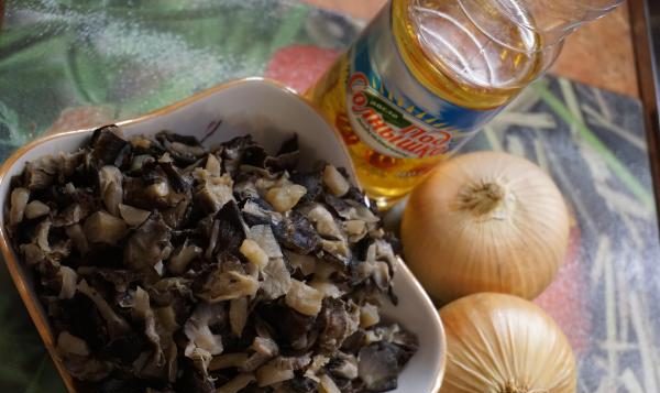 Gebratene Ebereschenpilze