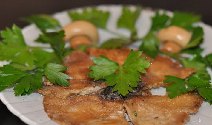 Champignons panés