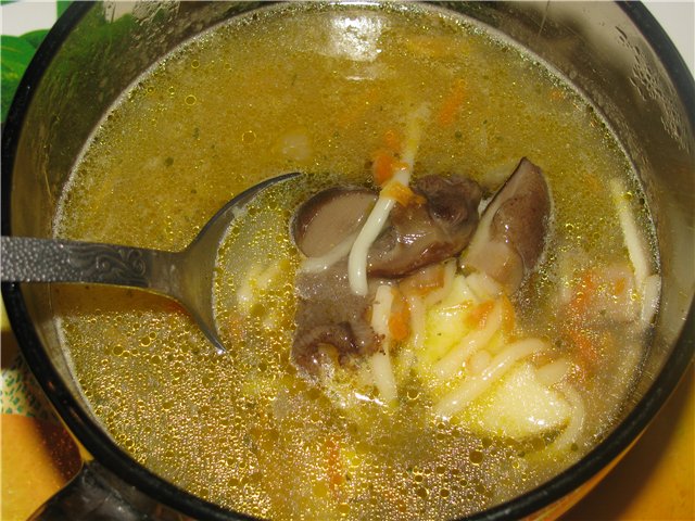 zuppa di funghi