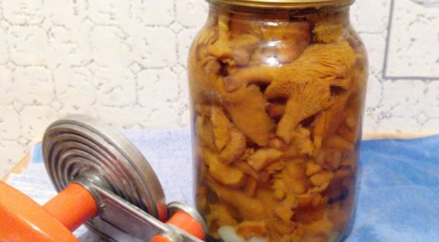 Champignons salés