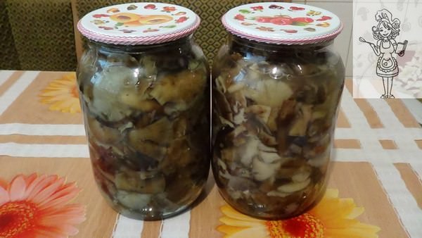 Champignons marinés au poulet