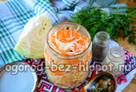 Wie man Kohl in Gläsern fermentiert