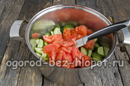 peler et couper les tomates