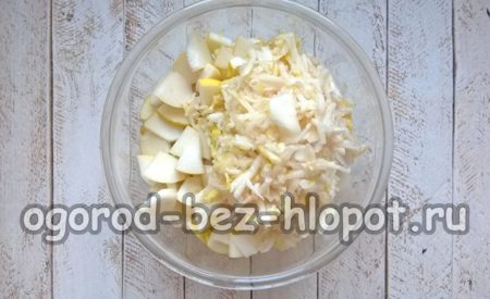 Äpfel vorbereiten