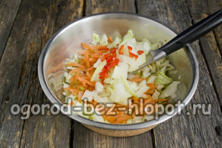 Chili hinzufügen