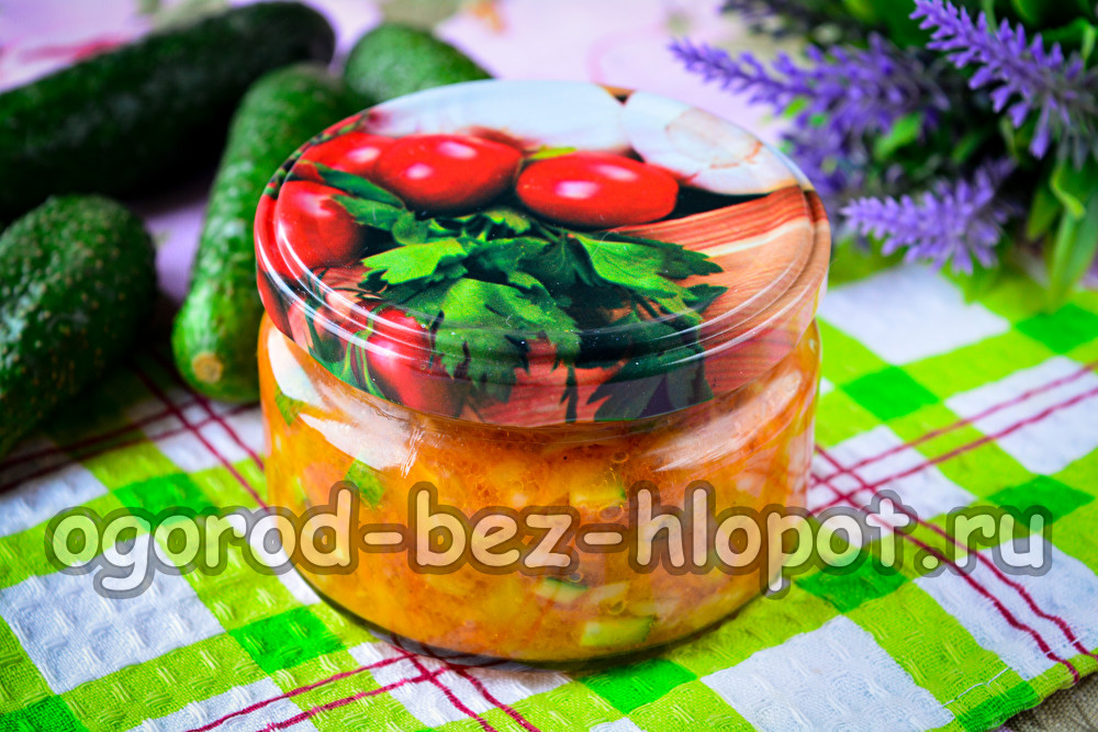 soupe de cornichons en bocaux pour l'hiver