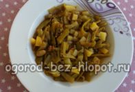 grüne Bohnen mit Fleisch