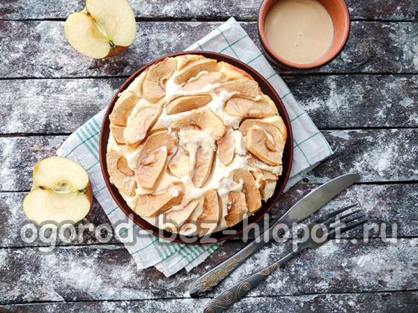 gratin de fromage blanc aux pommes