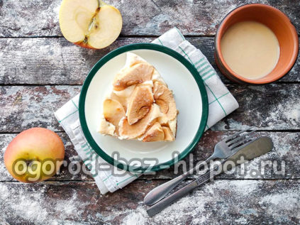 gratin de fromage blanc aux pommes