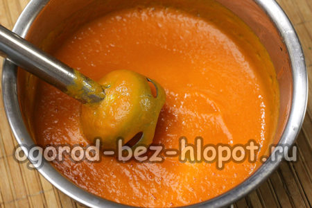 réduire en purée au mixeur