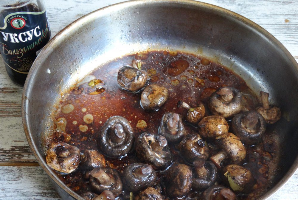 Marinierte Champignons