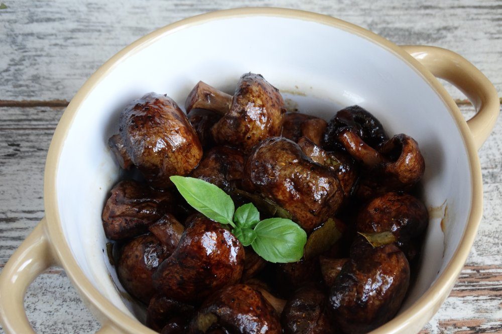 Marinierte Champignons