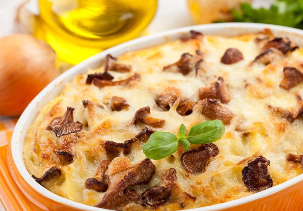 Pilzauflauf