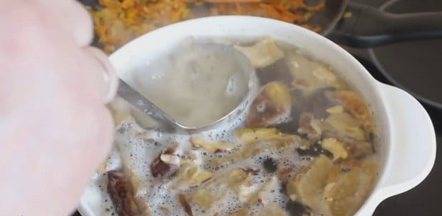 Пяна при готвене