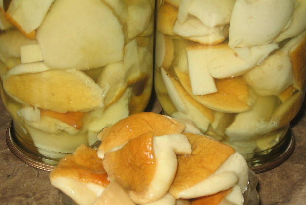 Fertige Champignons
