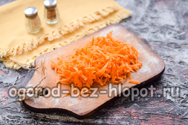 râper les carottes