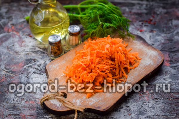 râper les carottes