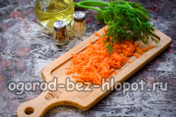 râper les carottes