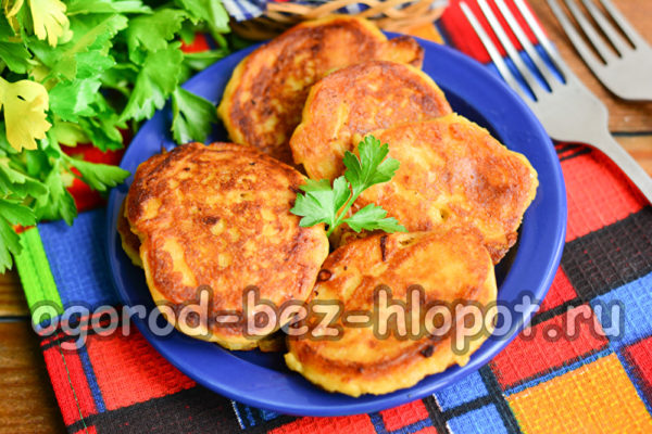 Les galettes de pommes de terre sont prêtes