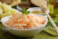 Sauerkraut mit Honig