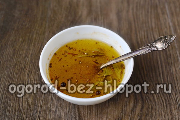 Die Marinade zubereiten